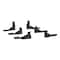 Luverne Truck Equipment REGAL 7 OVAL STEPS BLACK TEXTURED POWDER COAT 277088-401743 - alternate 3